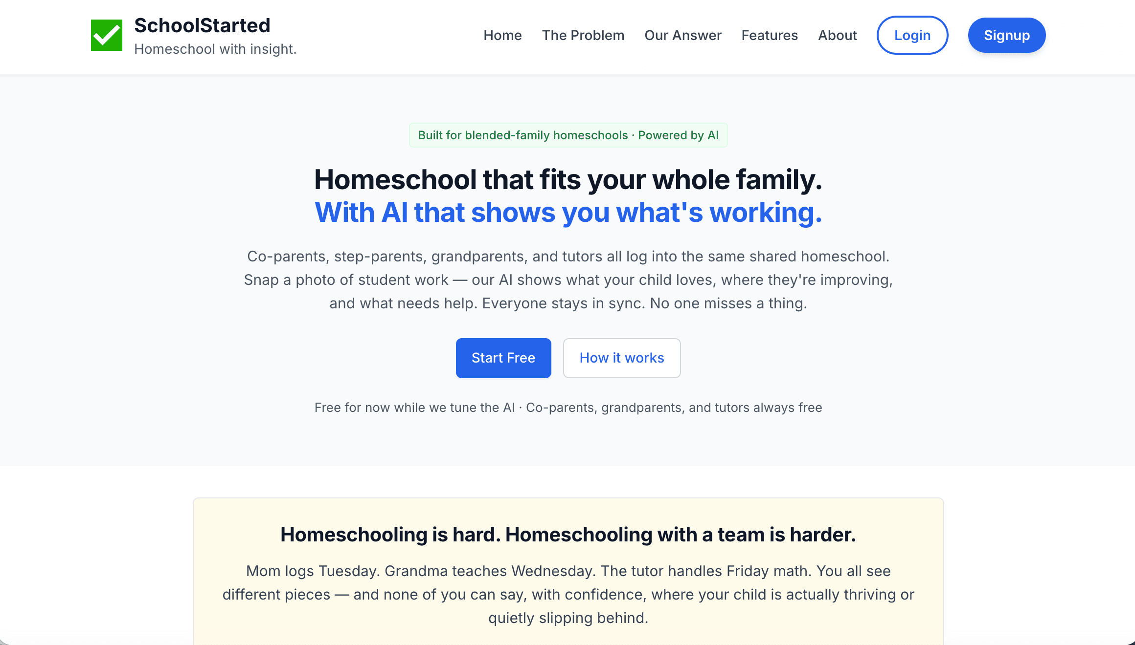 SchoolStarted screenshot
